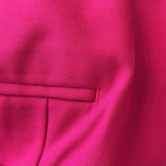 Talbots NWT pink wide leg wool blend trouser size 8Petite - Picture 5 of 8